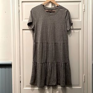 Heathered Grey | Nicole Miller | jersey knit dress